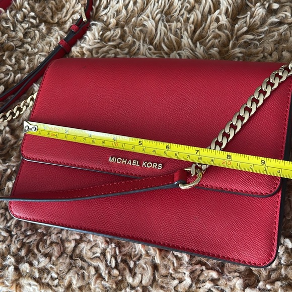 Red Michael Kors Crossbody - Picture 11 of 12